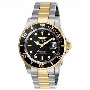 Invicta Pro Diver Gold and Silver Watch 40mm
